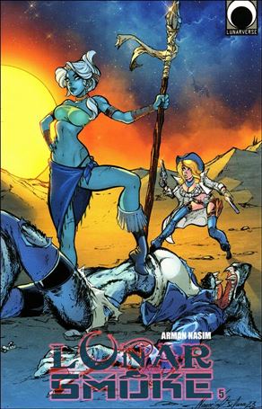 Lunar Smoke issue 5 Narcelio Sousa Cover