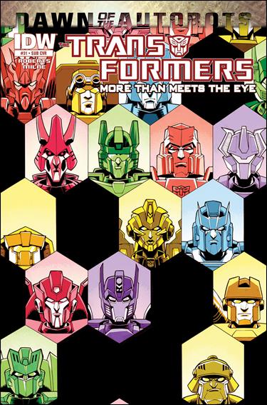 Transformers: More Than Meets the Eye (2012) issue 31-B Nick Roche Subscription Cover