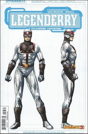 Legenderry: A Steampunk Adventure issue 5-C Johnny Desjardins 1:50 Silver Star Concept Cover