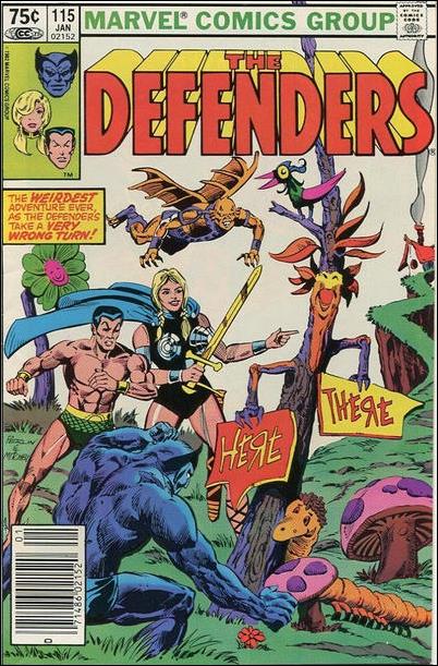 Defenders (1972) issue 115-C Canadian Price Cover