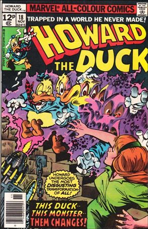 Howard the Duck (1976) issue 18-B UK Price Cover