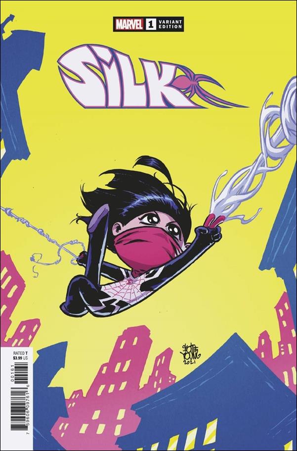 Silk (2021) issue 1-D Skottie Young Baby Cover