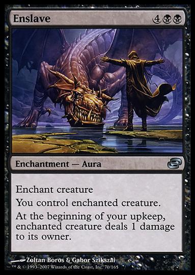 Magic the Gathering: Planar Chaos (Base Set) card 70 Enslave