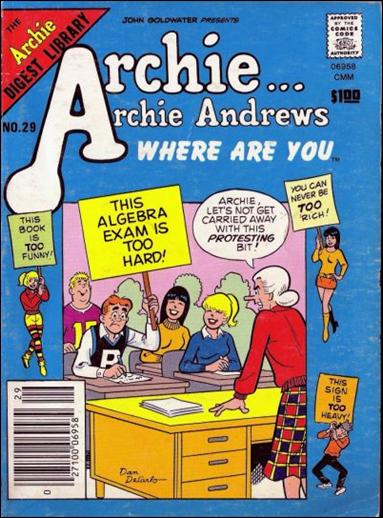 Archie…Archie Andrews, Where Are You Comics Digest Magazine issue 29
