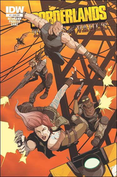 Borderlands: Tannis & the Vault issue 7-B Salvador Velazquez Subscription Cover