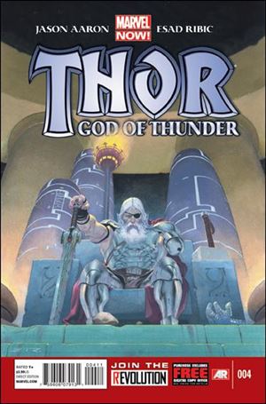 Thor: God of Thunder issue 4 Esad Ribic Cover