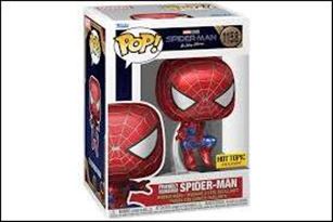 POP! Marvel figure 1158-B Friendly Neighborhood: Spider-Man (Metallic) 