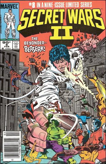 Secret Wars II issue 8-B Canadian Price Cover