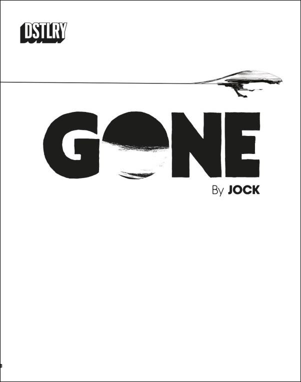 Gone issue 3-F Blank Sketch Cover