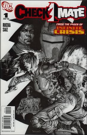 Checkmate (2006) issue 1-B Black and White Cover (2nd Printing)