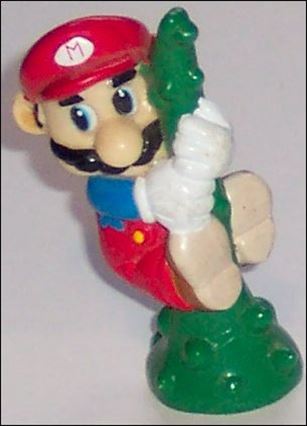 Nintendo Figurines figure 2 Mario w/beanstalk (Black Hair)