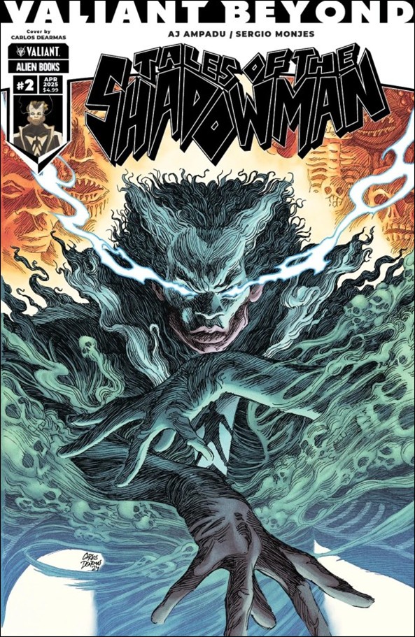 Valiant Beyond: Tales of the Shadowman issue 2-C Carlos Dearmas Cover