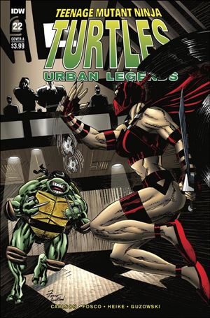 Teenage Mutant Ninja Turtles: Urban Legends issue 22 Frank Fosco Cover