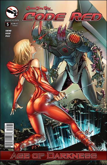 Grimm Fairy Tales Presents Code Red issue 5-B Talent Caldwell Cover