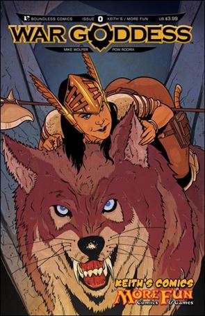 War Goddess issue 0-H Keith's Comics / More Fun Comics Cover