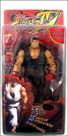 Street Fighter IV figure 3-B Ryu (Black Uniform)