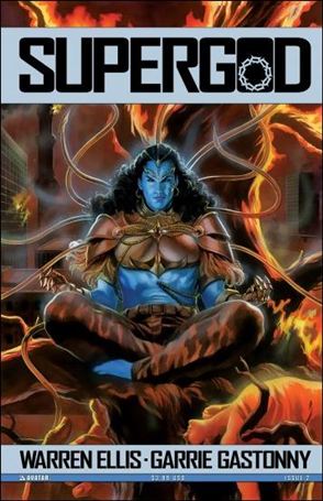 Warren Ellis' Supergod issue 2 Standard Cover