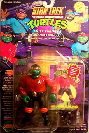 Teenage Mutant Ninja Turtles: Star Trek figure 2 Chief Engineer Michaelangelo