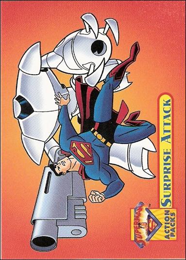 Superman Action Packs (Brainiac Attack Game Base Set) card 3 Surprise Attack