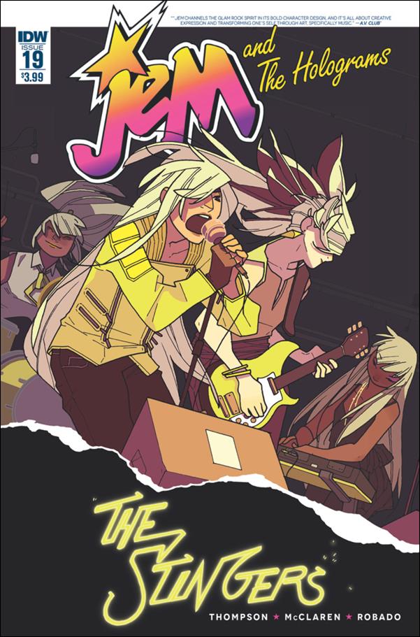 Jem and the Holograms 19-A by IDW