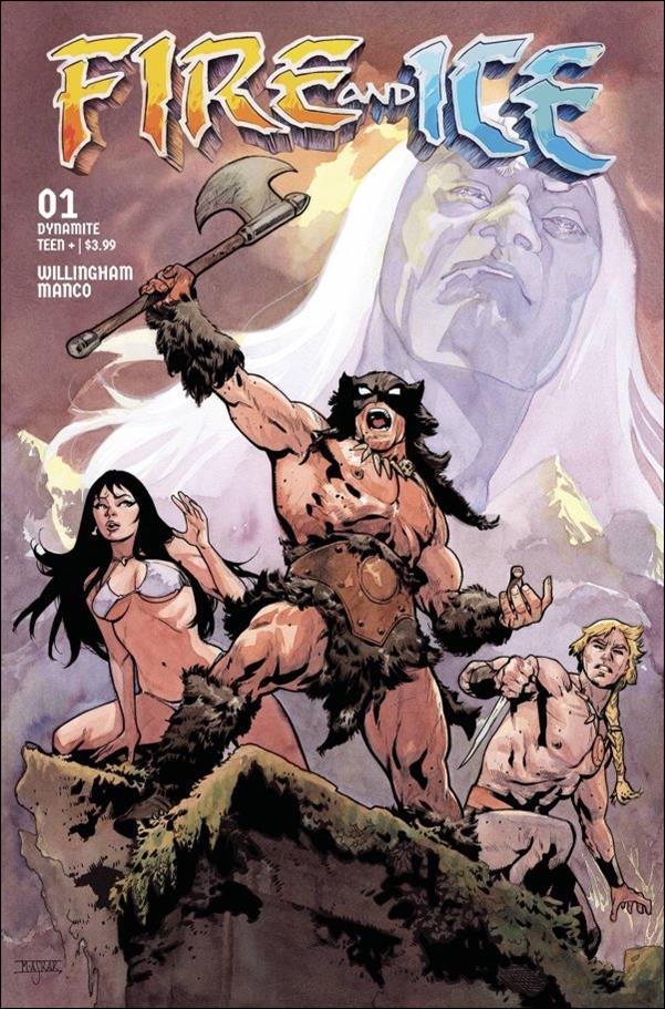Fire and Ice issue 1-F Mahmud Asrar 1:10 Cover