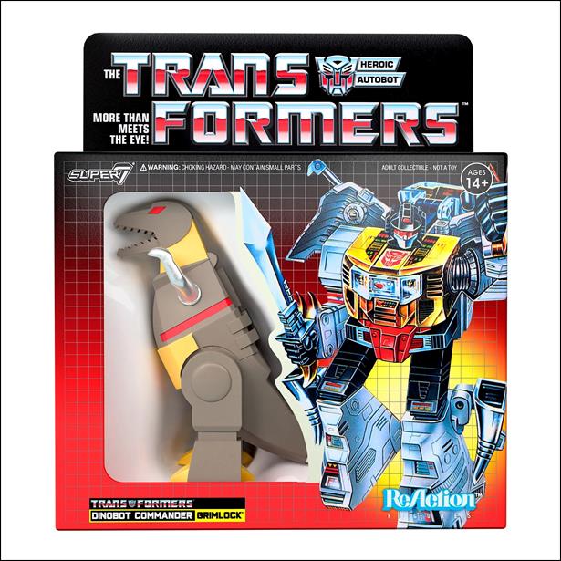 ReAction: Transformers figure 49 Grimlock (Metallic Dino Form)