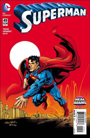 Superman (2011) issue 49-B Neal Adams Cover