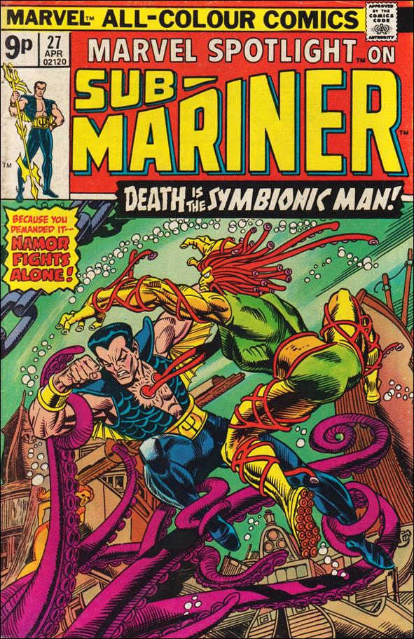 Marvel Spotlight (1971) issue 27-C UK Price Cover