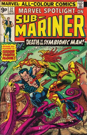 Marvel Spotlight (1971) issue 27-C UK Price Cover