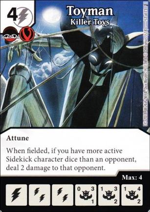DC Comics Dice Masters Justice card 57 Toyman: Killer Toys