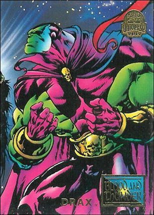 Marvel Universe: Series 5 (Base Set) card 63 Drax