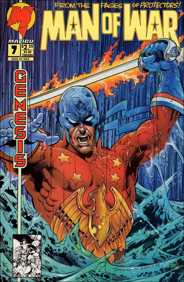 Man of War (1993) issue 7