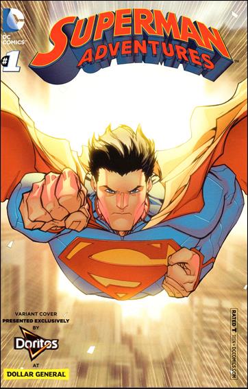 Superman Adventures issue 1-B Dollar General / Doritos Cover
