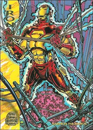 Marvel Universe: Series 5 (Base Set) card 161 Iron Man