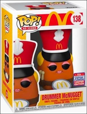 POP! Ad Icons figure 138 Drummer McNugget FunKon Exclusive