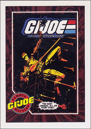 G.I. Joe (Base Set) card 163 Solo Assault on Destro's Citadel