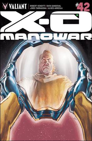 X-O Manowar (2012)  issue 42-C Al Barrionuevo Cover