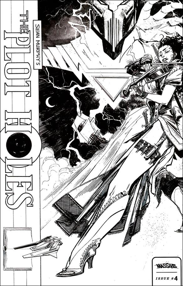 Plot Holes issue 4-D Sean Gordon Murphy 1:10 B&W Cover