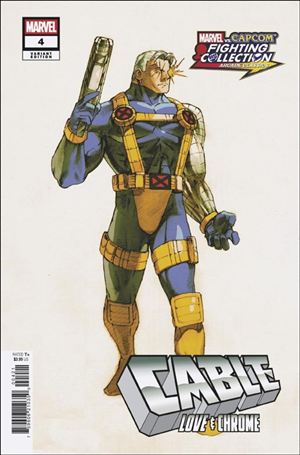 Cable: Love and Chrome issue 4-B Bengus Marvel vs. Capcom Cover