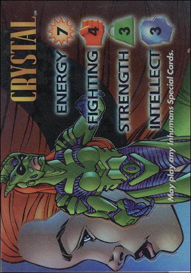 Marvel vs WildStorm (Overpower Chrome Subset) card OP8 Crystal