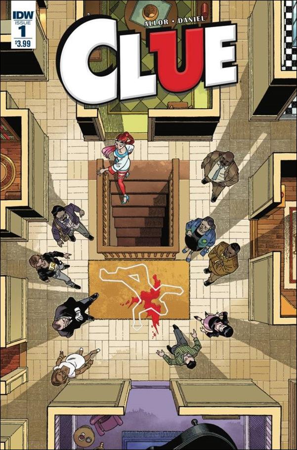Clue issue 1 Gabriel Rodriguez Cover