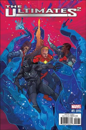 Ultimates 2 (2017) issue 1-D Christian Ward 1:25 Cover