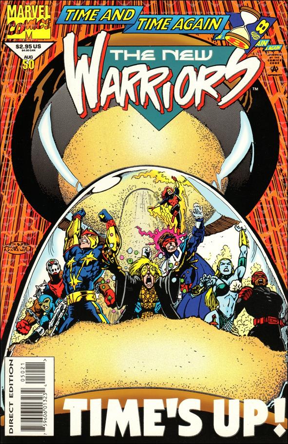 New Warriors (1990) issue 50 Glow-in-the-Dark Cover