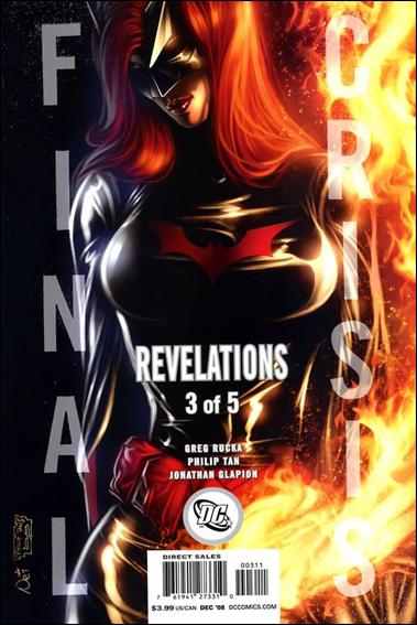 Final Crisis: Revelations issue 3-B Philip Tan "Batwoman Icon" Cover