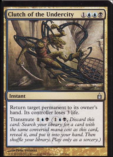 Magic the Gathering: Ravnica (Base Set)  card 197 Clutch of the Undercity