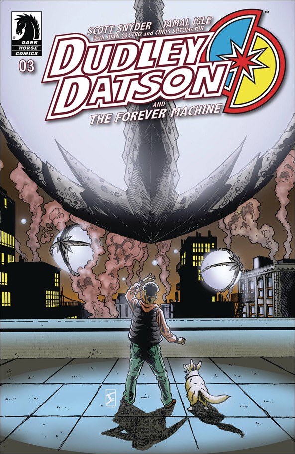 Dudley Datson and the Forever Machine issue 3 Jamal Igle Standard Cover