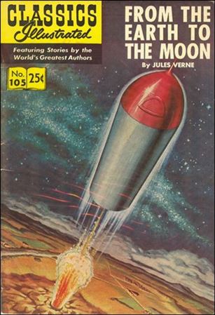Classic Comics/Classics Illustrated issue 105-L HRN 169 - Cardstock Cover