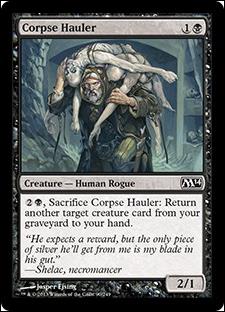 Magic the Gathering: 2014 Core Set (Base Set) card 90 Corpse Hauler