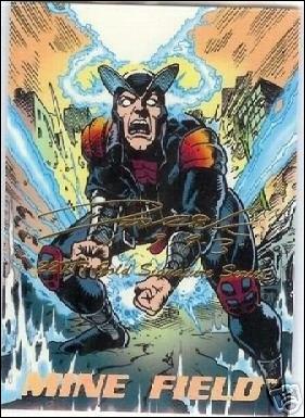 Creators Universe (22kt Gold Signature Series Subset) card 48 Mine Field