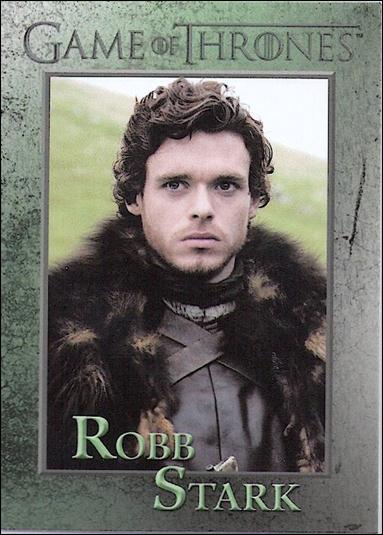Game of Thrones: Season One (Base Set) card 43 Robb Stark